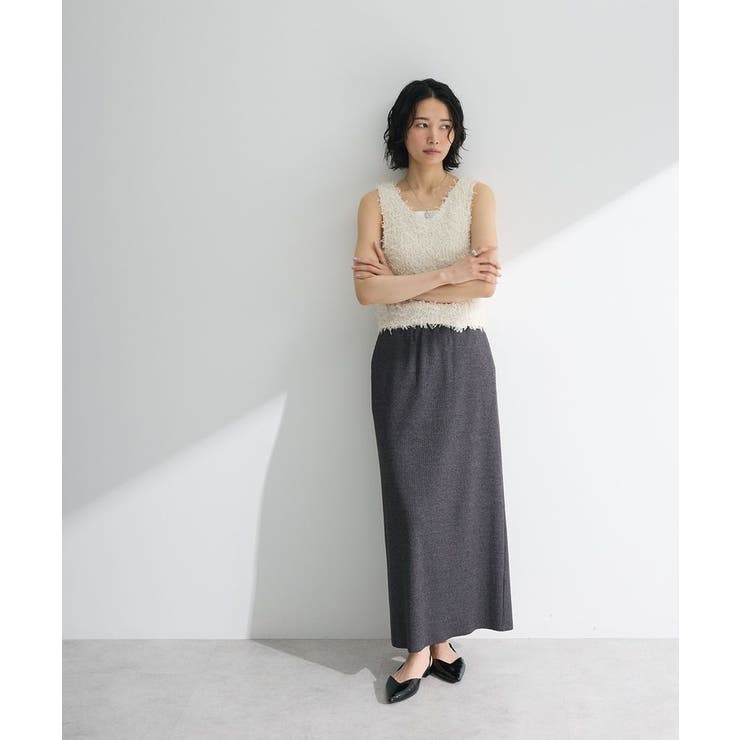 ・swing by 2wayチュールヤーンベスト | Green Parks  | 詳細画像2 