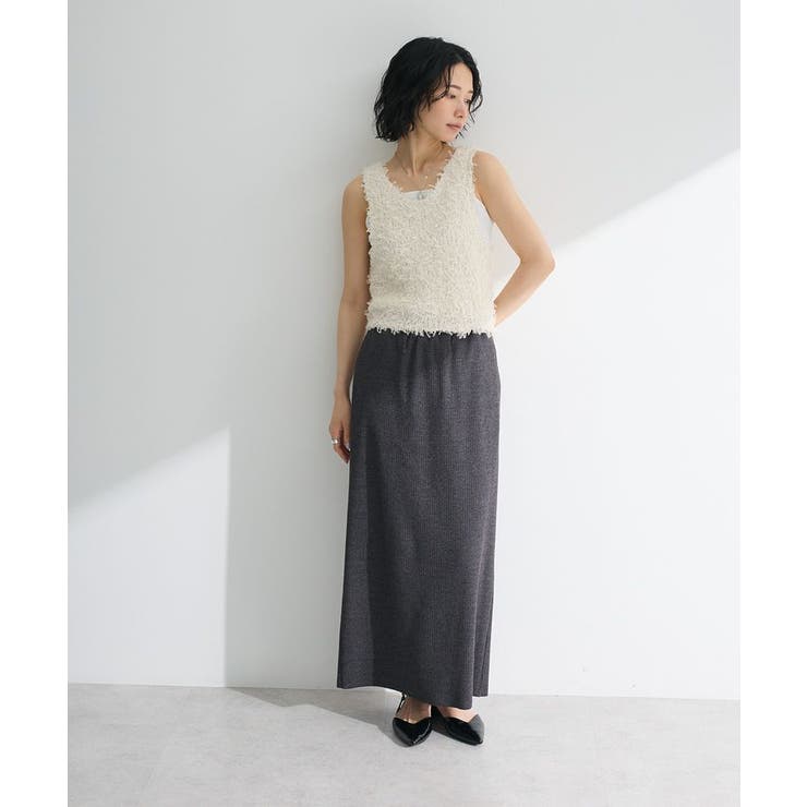 ・swing by 2wayチュールヤーンベスト | Green Parks  | 詳細画像3 