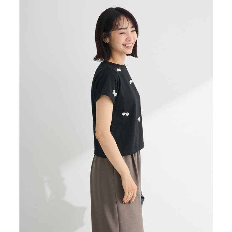 ・swing by パールリボンモチーフTEE | Green Parks  | 詳細画像15 