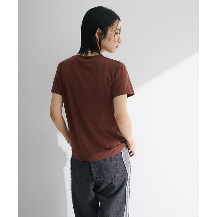 ・swing by リボンモチーフコード刺繍TEE | Green Parks  | 詳細画像8 