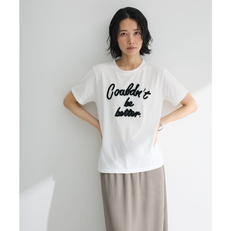 ・swing by コード刺繍ロゴTEE | Green Parks  | 詳細画像7 