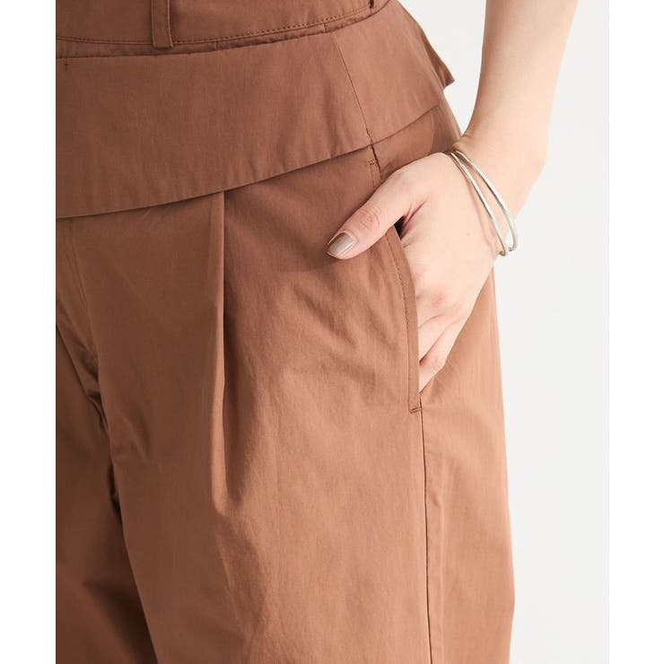 ・ELENCARE DUE ダブルウエストパンツ | Green Parks  | 詳細画像7 