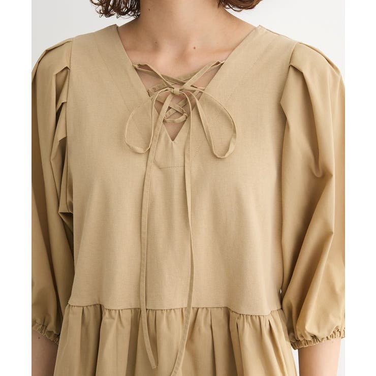 ・ELENCARE DUE 2wayボリュームチュニック | Green Parks  | 詳細画像8 