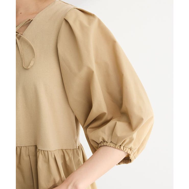 ・ELENCARE DUE 2wayボリュームチュニック | Green Parks  | 詳細画像9 