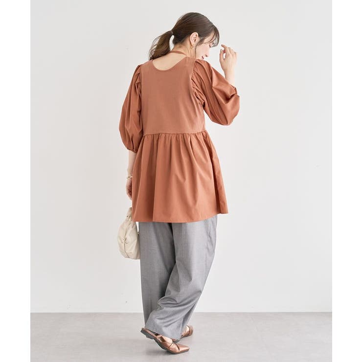 ・ELENCARE DUE 2wayボリュームチュニック | Green Parks  | 詳細画像24 