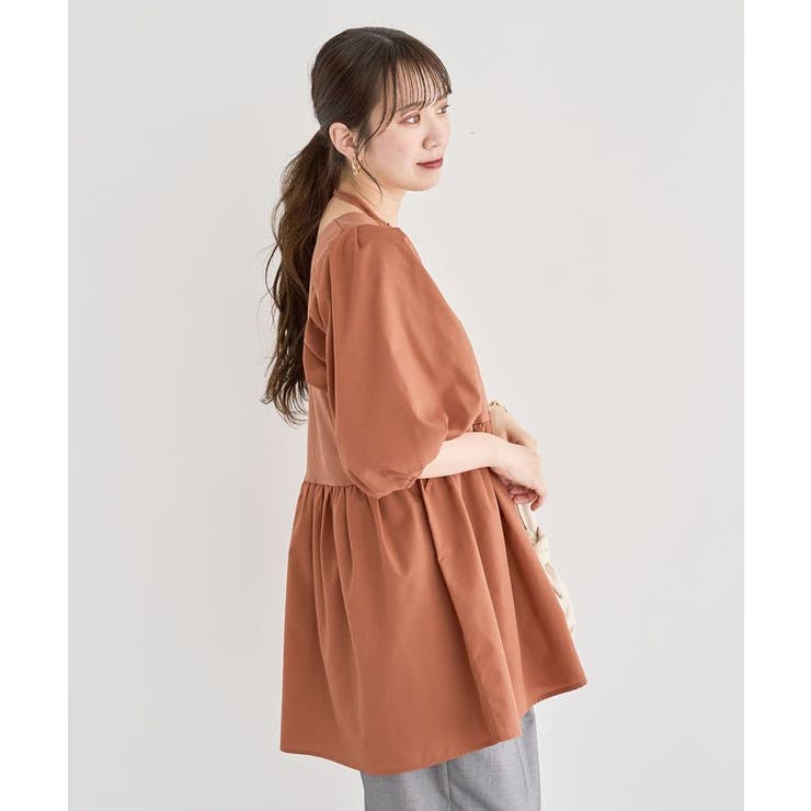 ・ELENCARE DUE 2wayボリュームチュニック | Green Parks  | 詳細画像26 