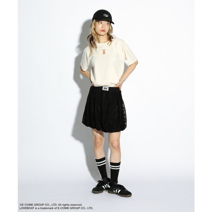 ■LOVEBOAT フラワーメッシュバルーンスカート | Green Parks  | 詳細画像3 