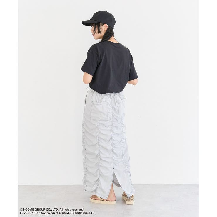 ■LOVEBOAT ロゴラメptTEE | Green Parks  | 詳細画像9 