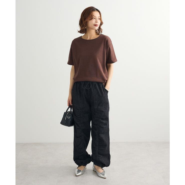 ・Petit Fleur リブオーバーサイズTEE | Green Parks  | 詳細画像10 