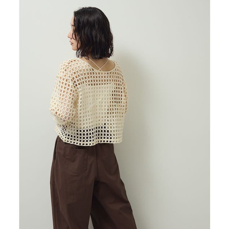 ・SUGAR SPOON 2wayフラワーメッシュカーデ | Green Parks  | 詳細画像14 