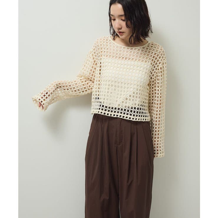 ・SUGAR SPOON 2wayフラワーメッシュカーデ | Green Parks  | 詳細画像15 