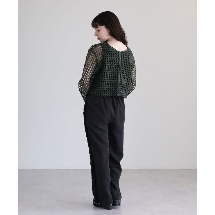 ・SUGAR SPOON 2wayフラワーメッシュカーデ | Green Parks  | 詳細画像19 