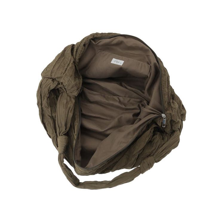 ・QUON ワイドプリーツショルダーバッグ | Green Parks  | 詳細画像13 