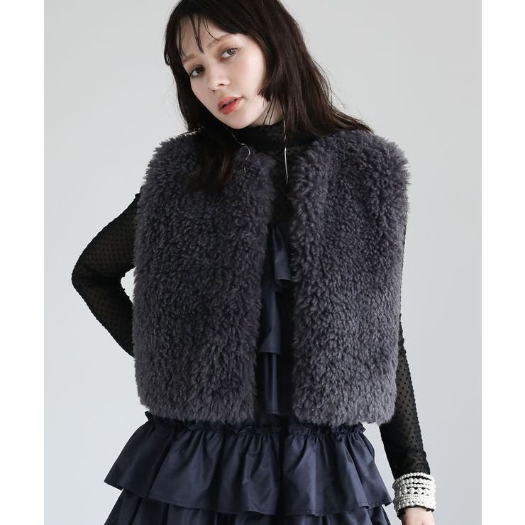 ELENCARE DUE シープファーベスト[品番：GRPW0050217]｜Green Parks