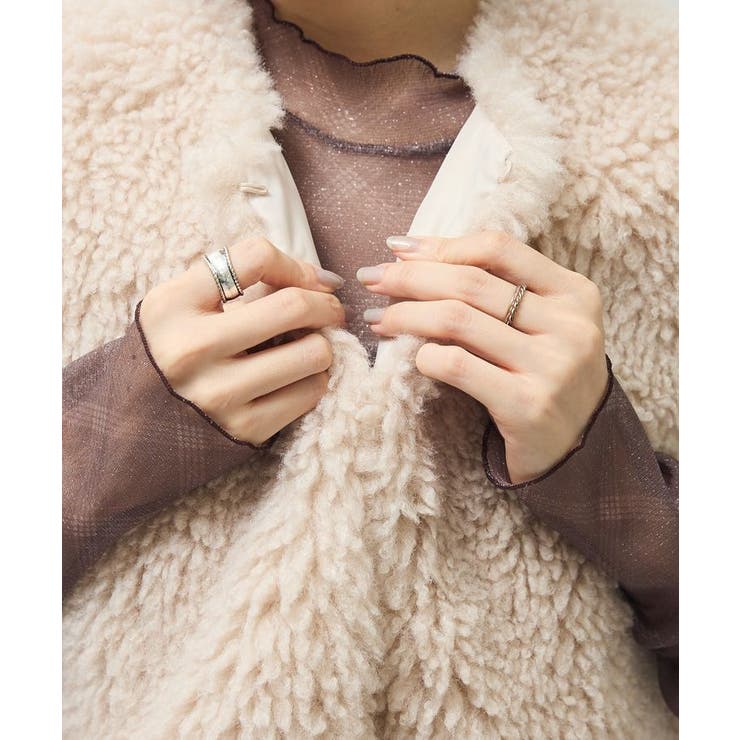 ELENCARE DUE シープファーベスト[品番：GRPW0050217]｜Green Parks