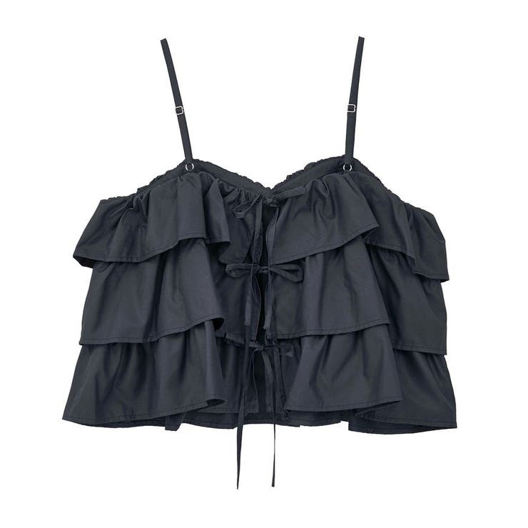 ・SUGAR SPOON レザーライクティアードキャミ | Green Parks  | 詳細画像13 