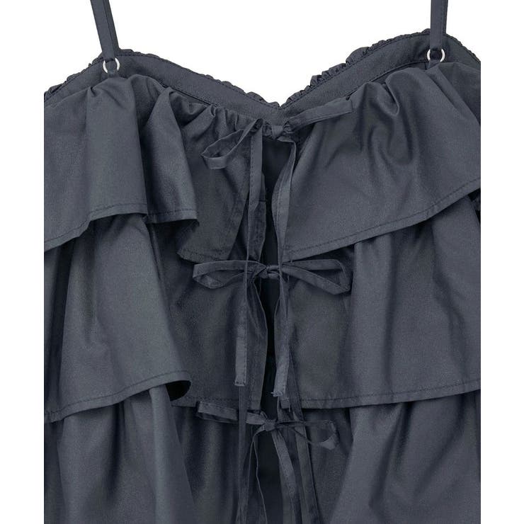 ・SUGAR SPOON レザーライクティアードキャミ | Green Parks  | 詳細画像18 