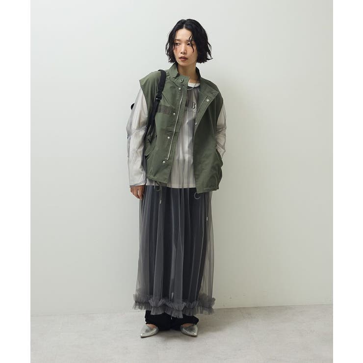 ・ELENCARE DUE チュールワンピース | Green Parks  | 詳細画像4 