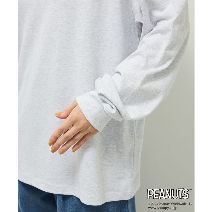 ■PEANUTS クロスステッチロンTEE | Green Parks  | 詳細画像10 