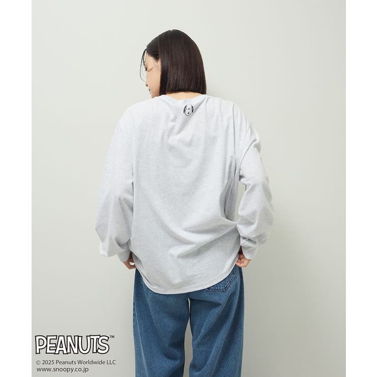 ■PEANUTS クロスステッチロンTEE | Green Parks  | 詳細画像7 