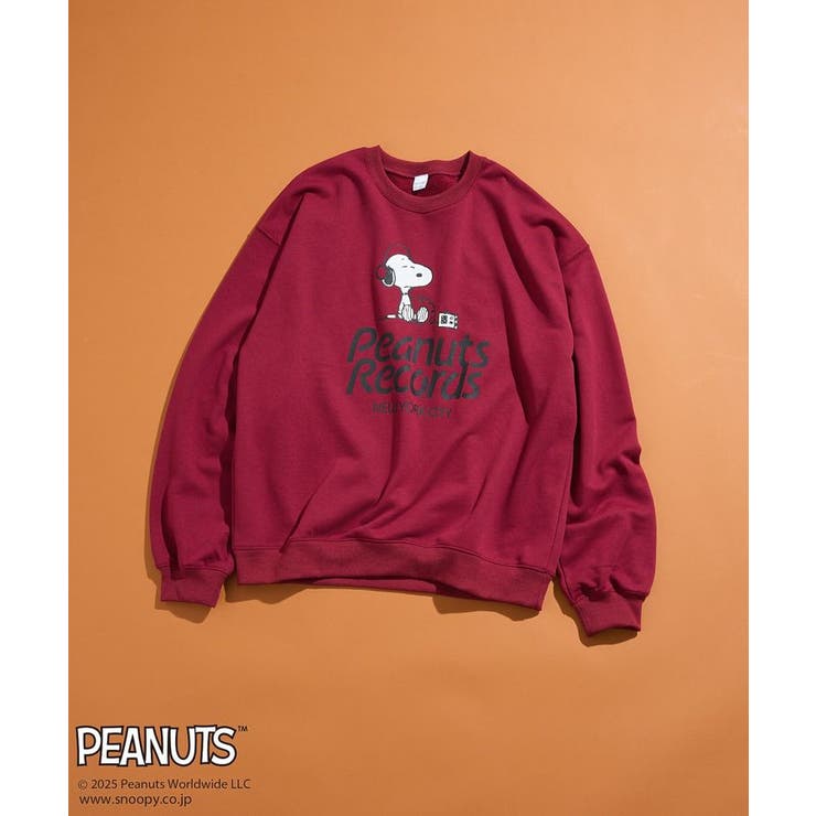 ■PEANUTS ヘッドフォンスウェット | Green Parks  | 詳細画像1 