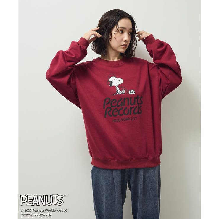 ■PEANUTS ヘッドフォンスウェット | Green Parks  | 詳細画像5 