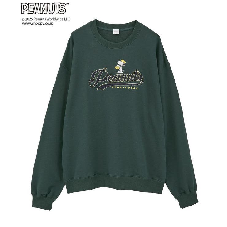 ■PEANUTS ベースボールスウェット | Green Parks  | 詳細画像19 