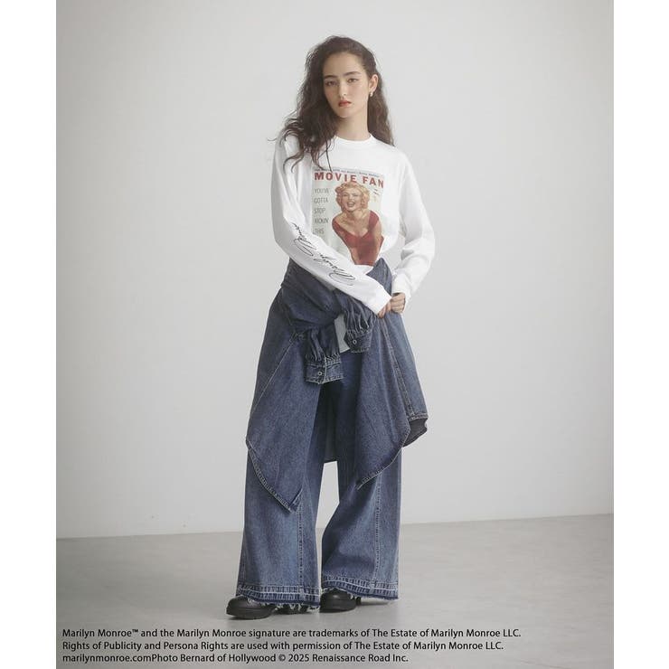 ■Marilyn Monroe マガジンptロンTEE | Green Parks  | 詳細画像2 