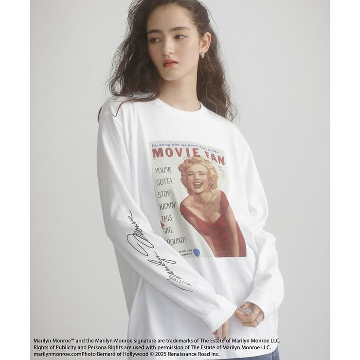 ■Marilyn Monroe マガジンptロンTEE | Green Parks  | 詳細画像5 