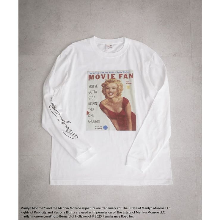 ■Marilyn Monroe マガジンptロンTEE | Green Parks  | 詳細画像6 