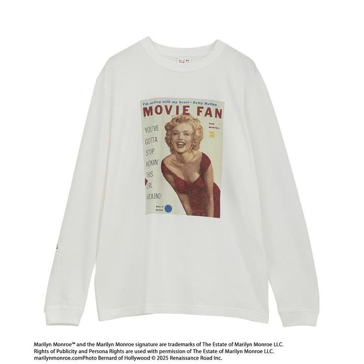 ■Marilyn Monroe マガジンptロンTEE | Green Parks  | 詳細画像18 