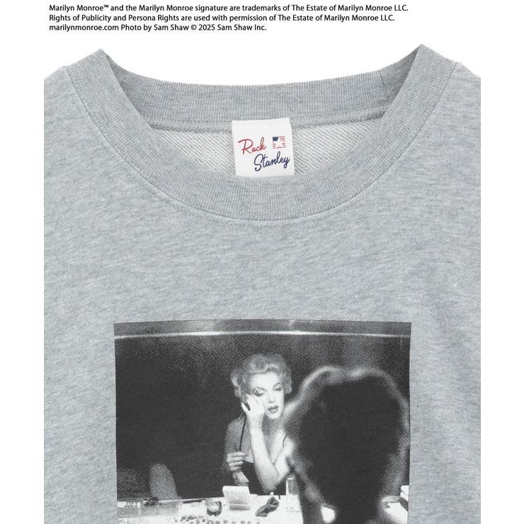 □Marilyn Monroe メイクアップptスウェット[品番：GRPW0050275 