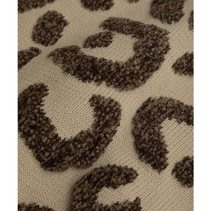 ・furry rate レオパードジャカードニット | Green Parks  | 詳細画像22 