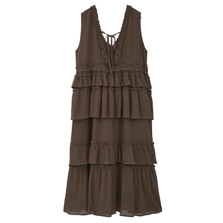 ■ESCAR レース×コットンティアードワンピース | Green Parks  | 詳細画像15 