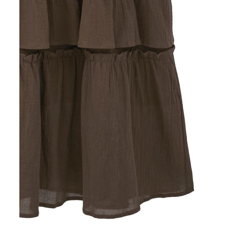 ■ESCAR レース×コットンティアードワンピース | Green Parks  | 詳細画像18 