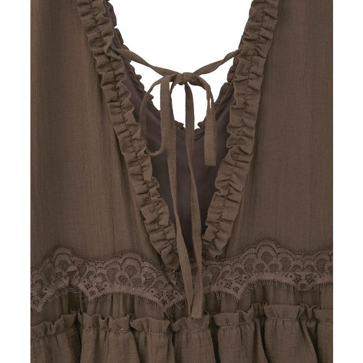 ■ESCAR レース×コットンティアードワンピース | Green Parks  | 詳細画像20 