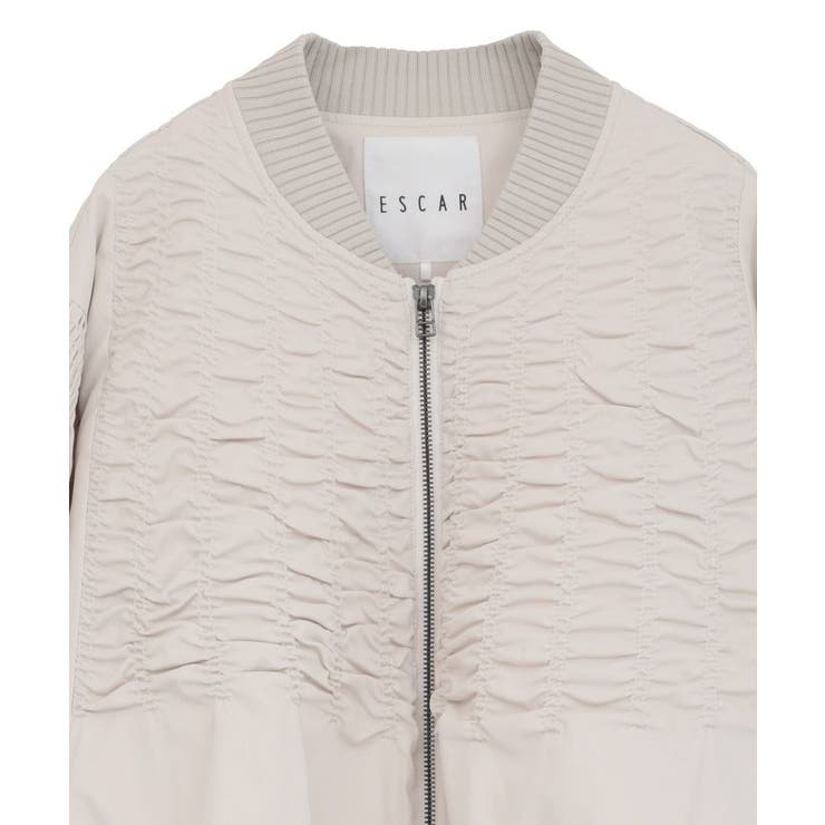 □ESCAR シャーリングブルゾン[品番：GRPW0050119]｜Green Parks