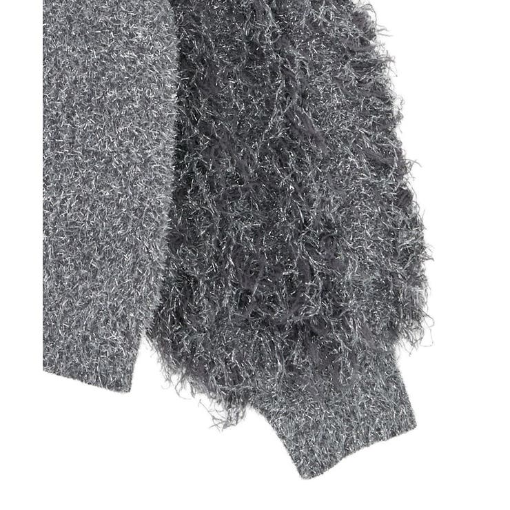 ・furry rate ラメフェザー袖フリンジニット | Green Parks  | 詳細画像30 