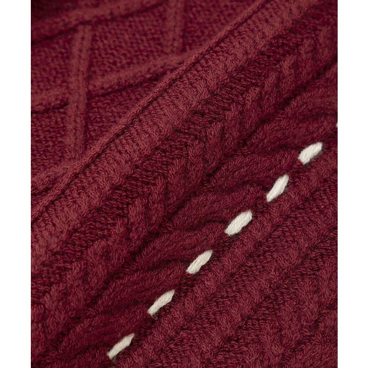 ・ELENCARE DUE ハンドステッチケーブルニット | Green Parks  | 詳細画像37 