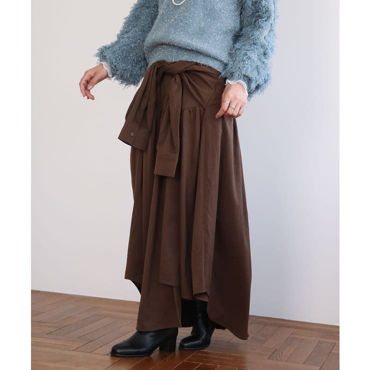 ・ELENCARE DUE 袖付デザインスカート | Green Parks  | 詳細画像12 