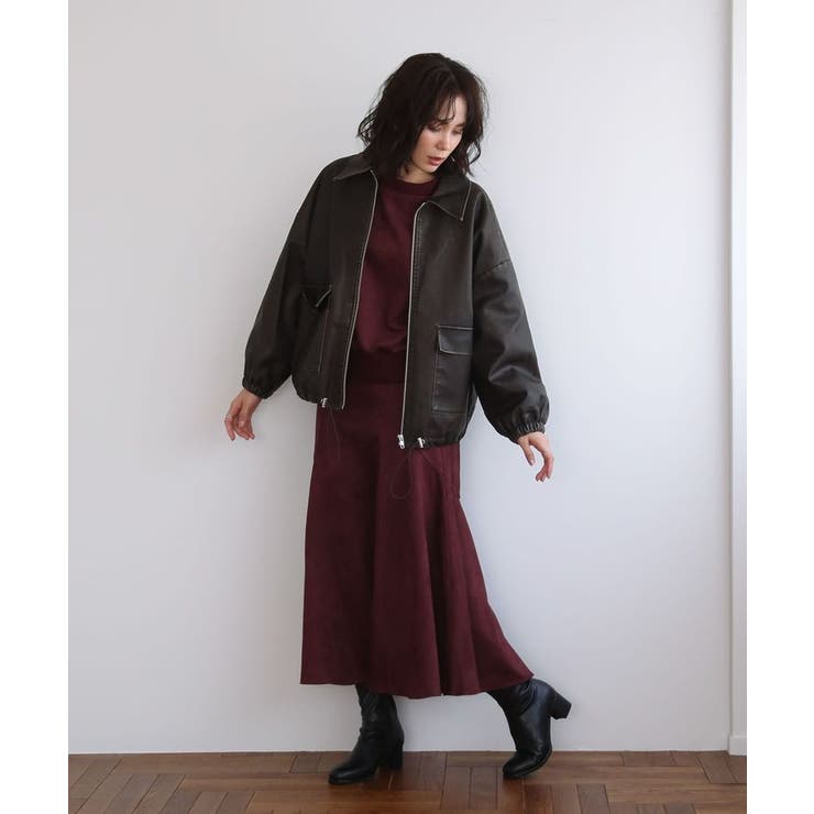 ・ELENCARE DUE スエードポンチプルオーバー | Green Parks  | 詳細画像13 