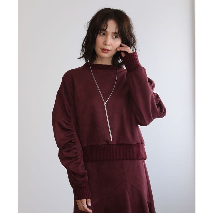 ・ELENCARE DUE スエードポンチプルオーバー | Green Parks  | 詳細画像17 