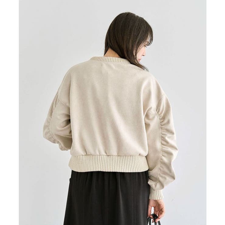 ・ELENCARE DUE スエードポンチプルオーバー | Green Parks  | 詳細画像24 