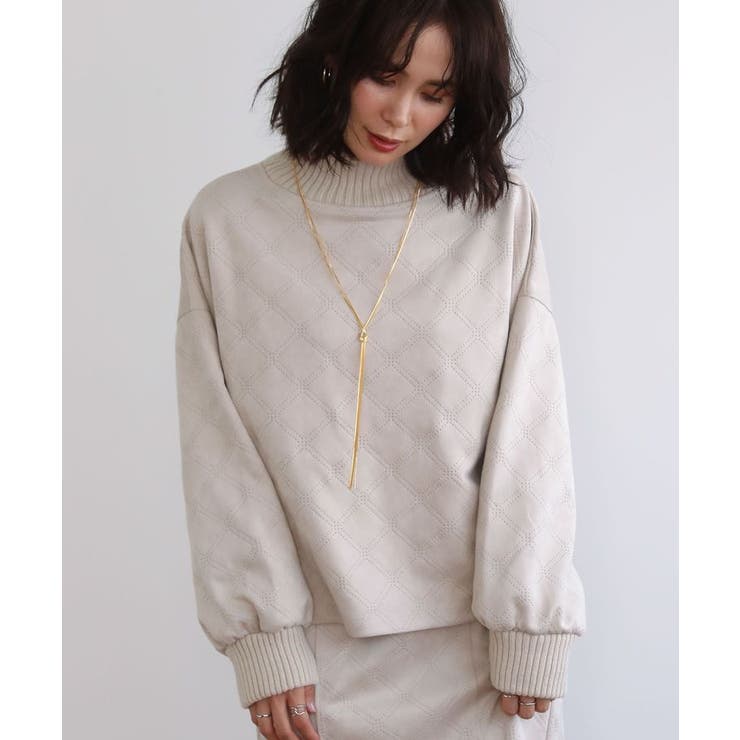 ・ELENCARE DUE エンボスプルオーバー | Green Parks  | 詳細画像5 