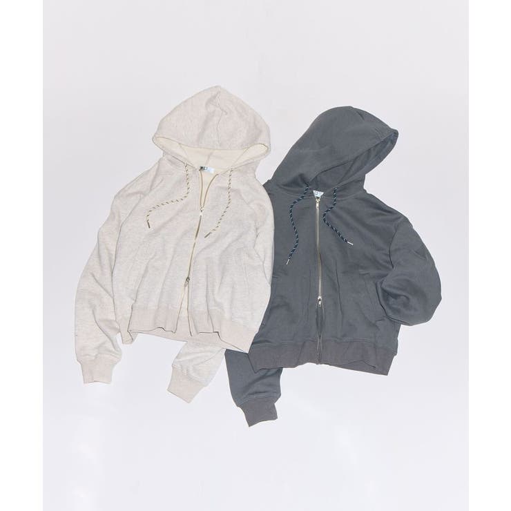 ■WITH KURUMI NAKATA スウェットZIPフード | Green Parks  | 詳細画像8 