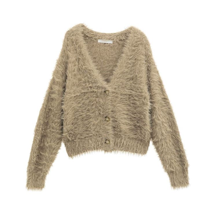 ・Petit Fleur シャギーニットカーディガン | Green Parks  | 詳細画像47 