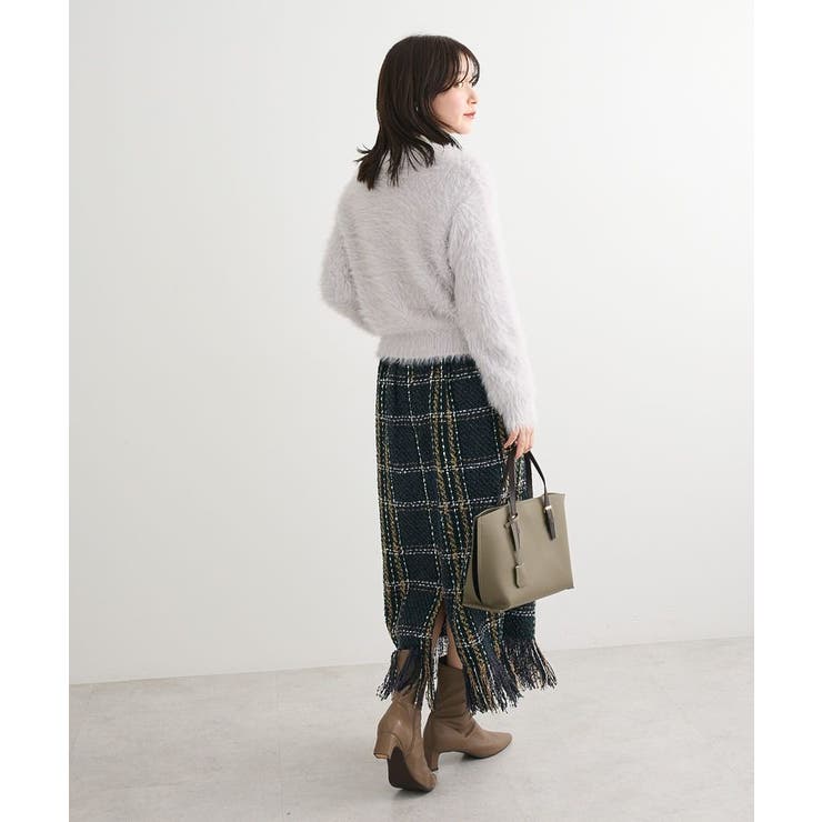 ・Petit Fleur シャギーニットカーディガン | Green Parks  | 詳細画像15 