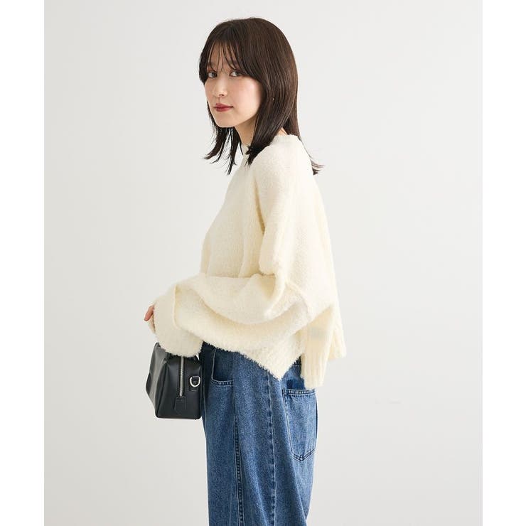 ・Petit Fleur ブークレワイドニット | Green Parks  | 詳細画像16 