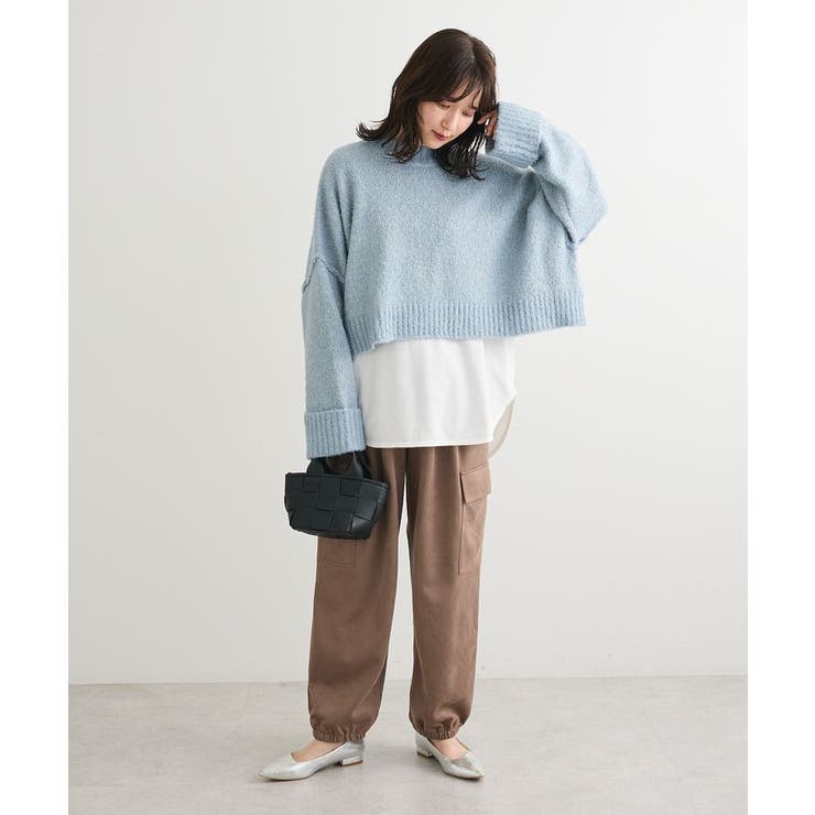 ・Petit Fleur ブークレワイドニット | Green Parks  | 詳細画像8 