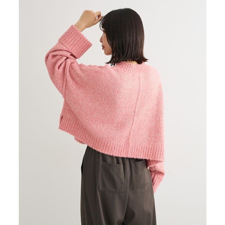 ・Petit Fleur ブークレワイドニット | Green Parks  | 詳細画像31 